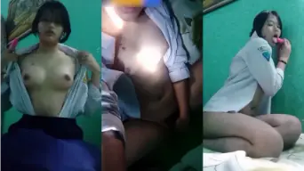 Dheena Pelajar SM_P Daun Masih Muda Toge Video by PornGo